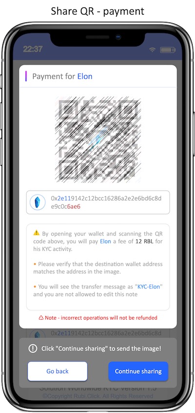 Rubi.Click | Guide to performing KYC & seeking support