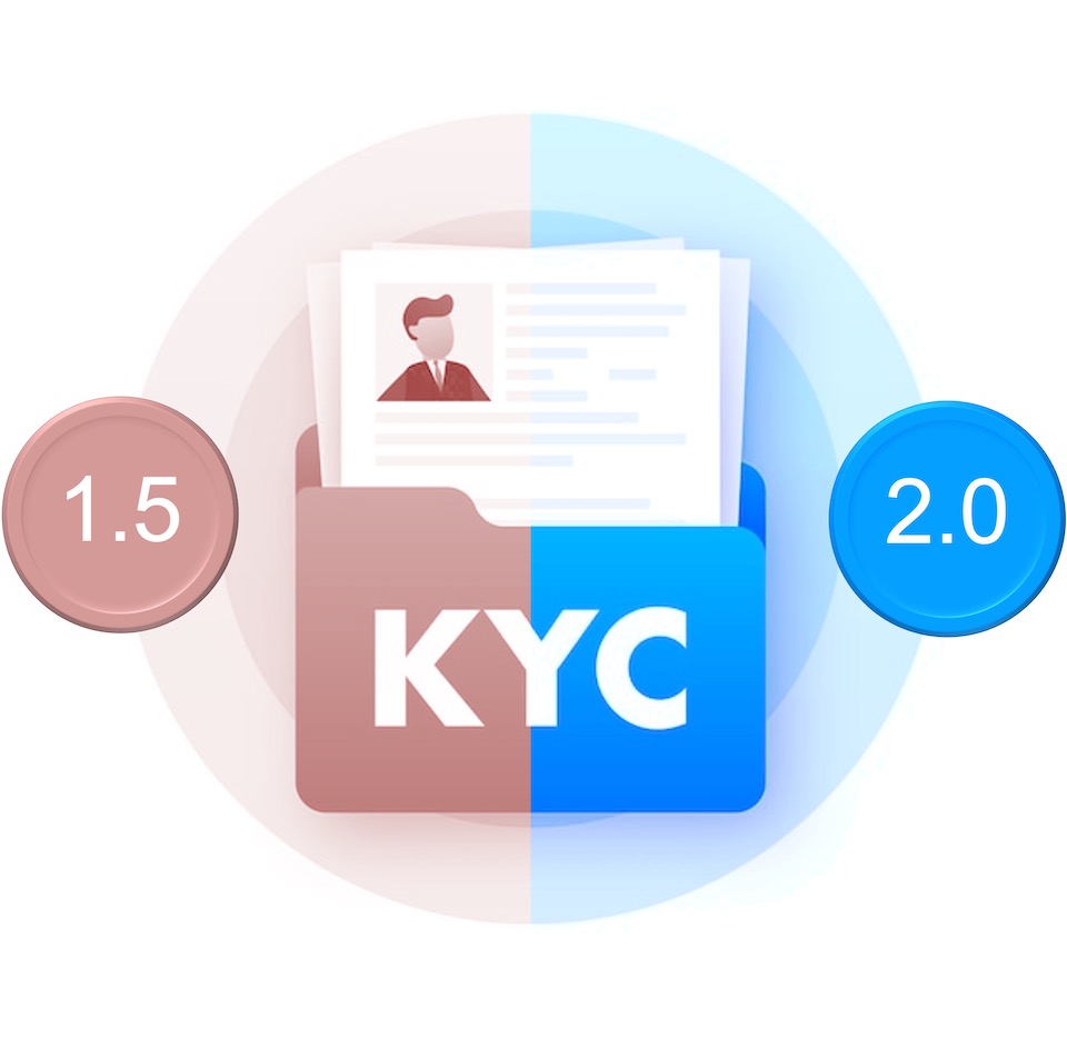 Sự so sánh KYC 1.5 KYC 2.0 & bỏ phiếu