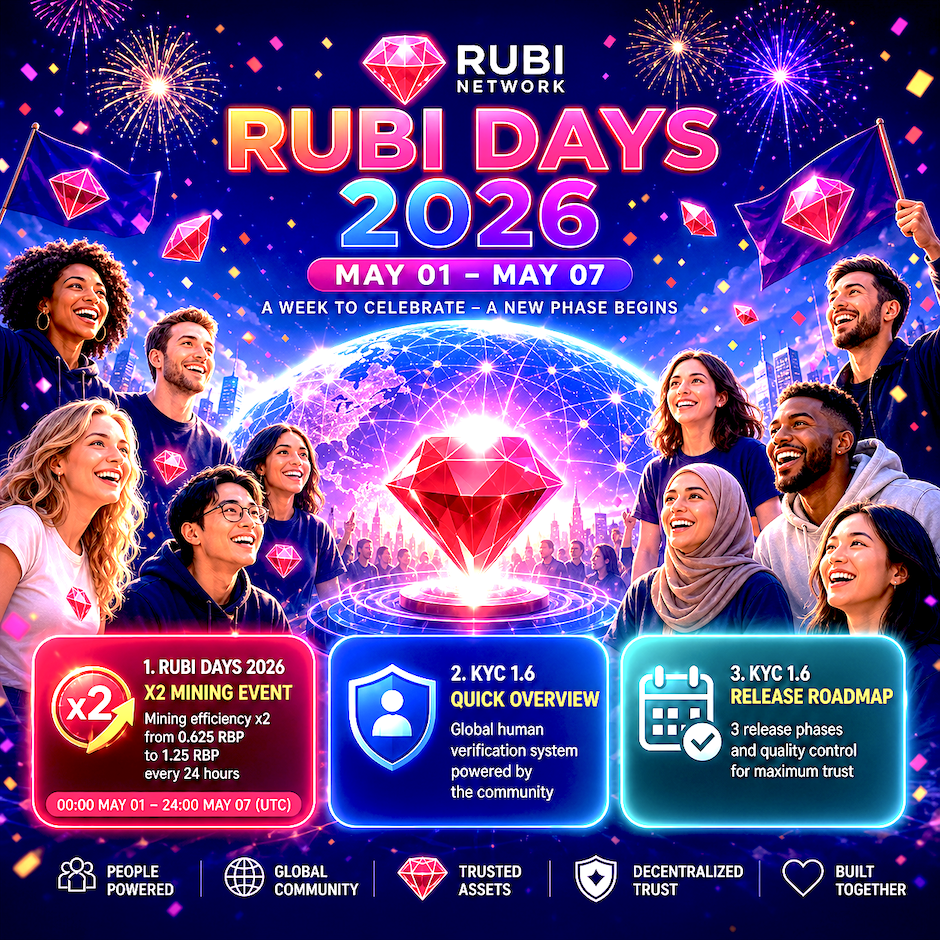 WELCOME RUBI DAYS 2026